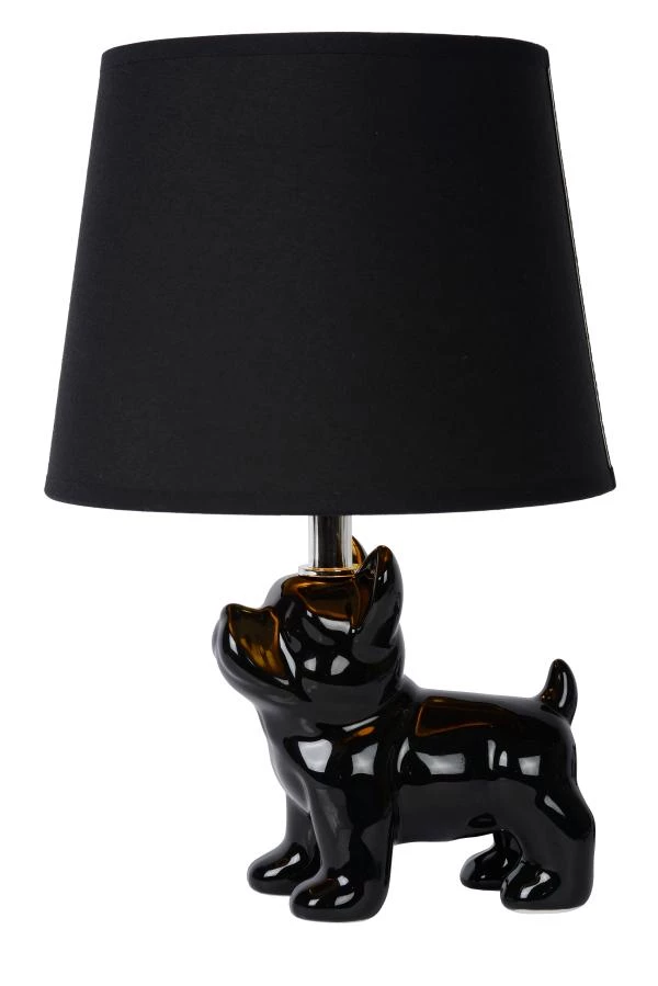 Lucide EXTRAVAGANZA SIR WINSTON - Table lamp - 1xE14 - Black - turned off